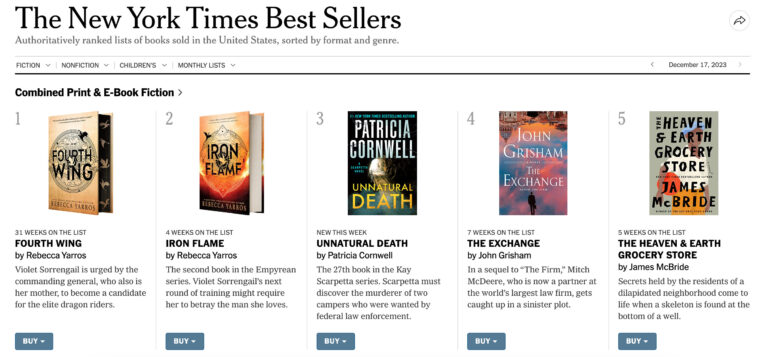 How to Become a New York Times Bestseller